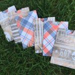Gift Cards Sleeves Plaid
